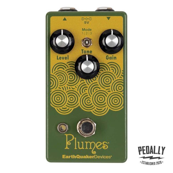 EarthQuaker Devices Plumes Small Signal Shredder Overdrive Pedal from Pedally