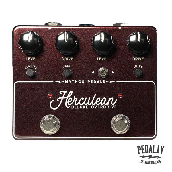 Mythos Mythos Herculean Deluxe Dual Overdrive Pedal from Pedally