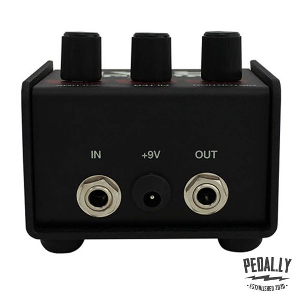 ProCo You Dirty Rat Distortion Pedal from Pedally YDRAT input jacks