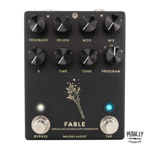 Walrus Audio Black Fable Granular Soundscape Generator Pedal from Pedally