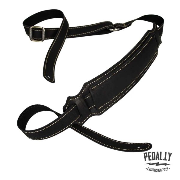 Franklin Vintage Guitar Strap - Black from Pedally V1-BK-N