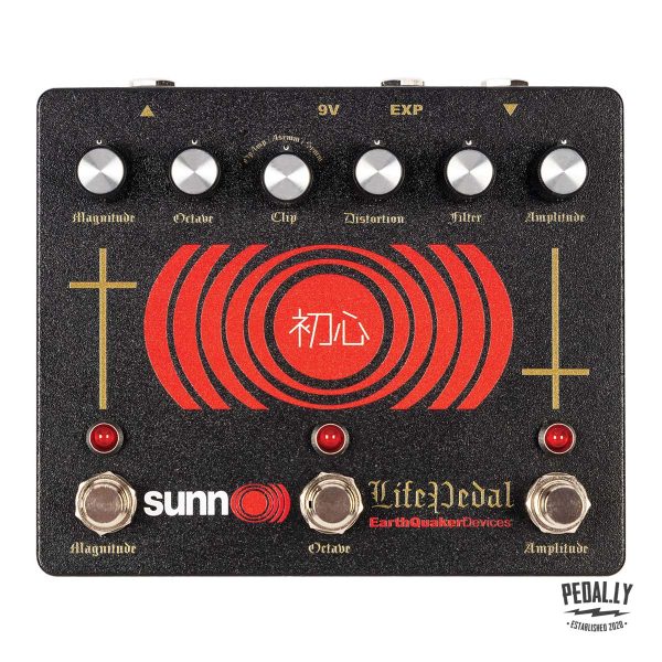 EarthQuaker Devices Sunn O))) Life Octave Distortion + Booster Pedal from Pedally EQDLIFEV3USA