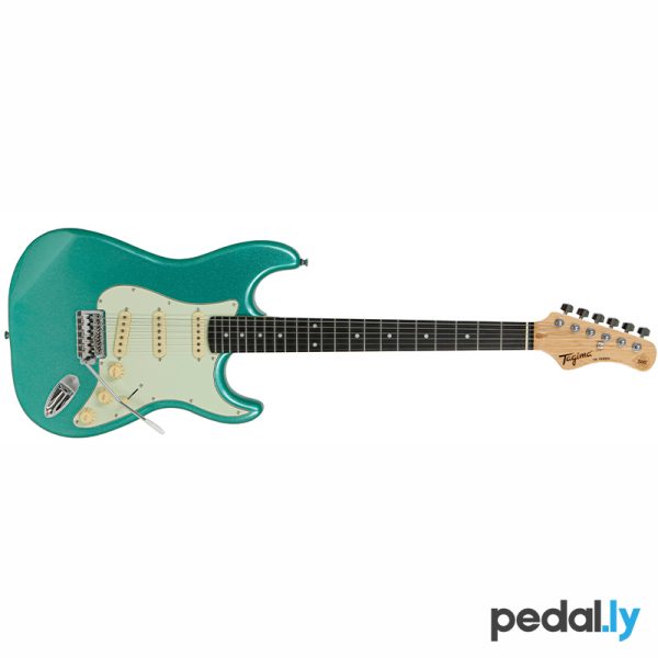 Tagima TG 500 Metallic Surf Green Electric Guitar from Pedally TG500-MSG-DF-MG