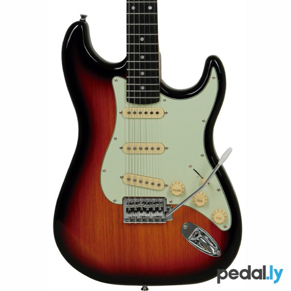 Tagima TG 500 Sunburst Electric Guitar from Pedally TG500-SB-DF-MG