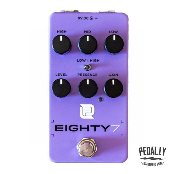 LPD Eighty7 Sonic Orchid Purple Limited Edition Distortion Pedal