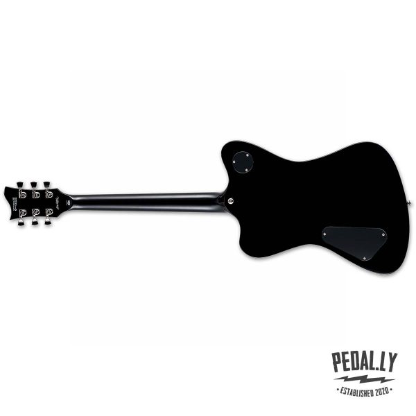 ESP LTD Bill Kelliher Signature Sparrowhawk Vintage Silver Sunburst Electric Guitar mastadon from pedally LSPARROWHAWKV back