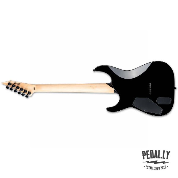 LTD M-1000HT Black Natural Fade Electric Guitar W/FREE CASE from Pedally LM1000HTBPBLKFD back