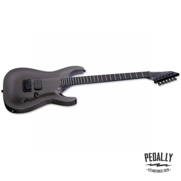 LTD Slipknot Mick Thomson MT-I Obsidian Metallic Electric Guitar W/FREE CASE from Pedally LMTIOBSM front