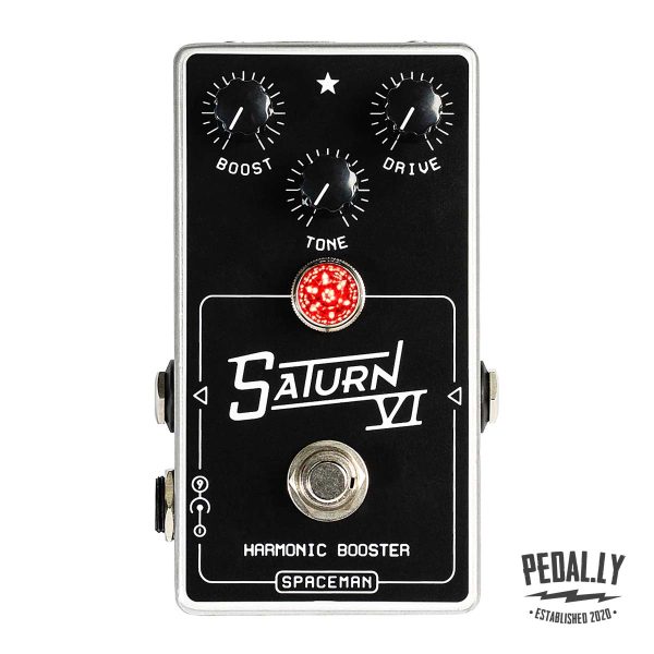 Spaceman Effects Saturn VI Cadet: Harmonic Booster Pedal from Pedally