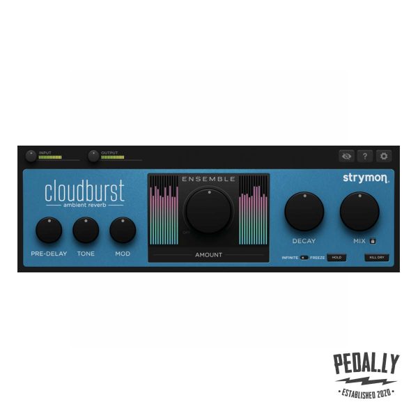 Strymon Cloudburst Ambient Reverb Plugin Software from Pedally