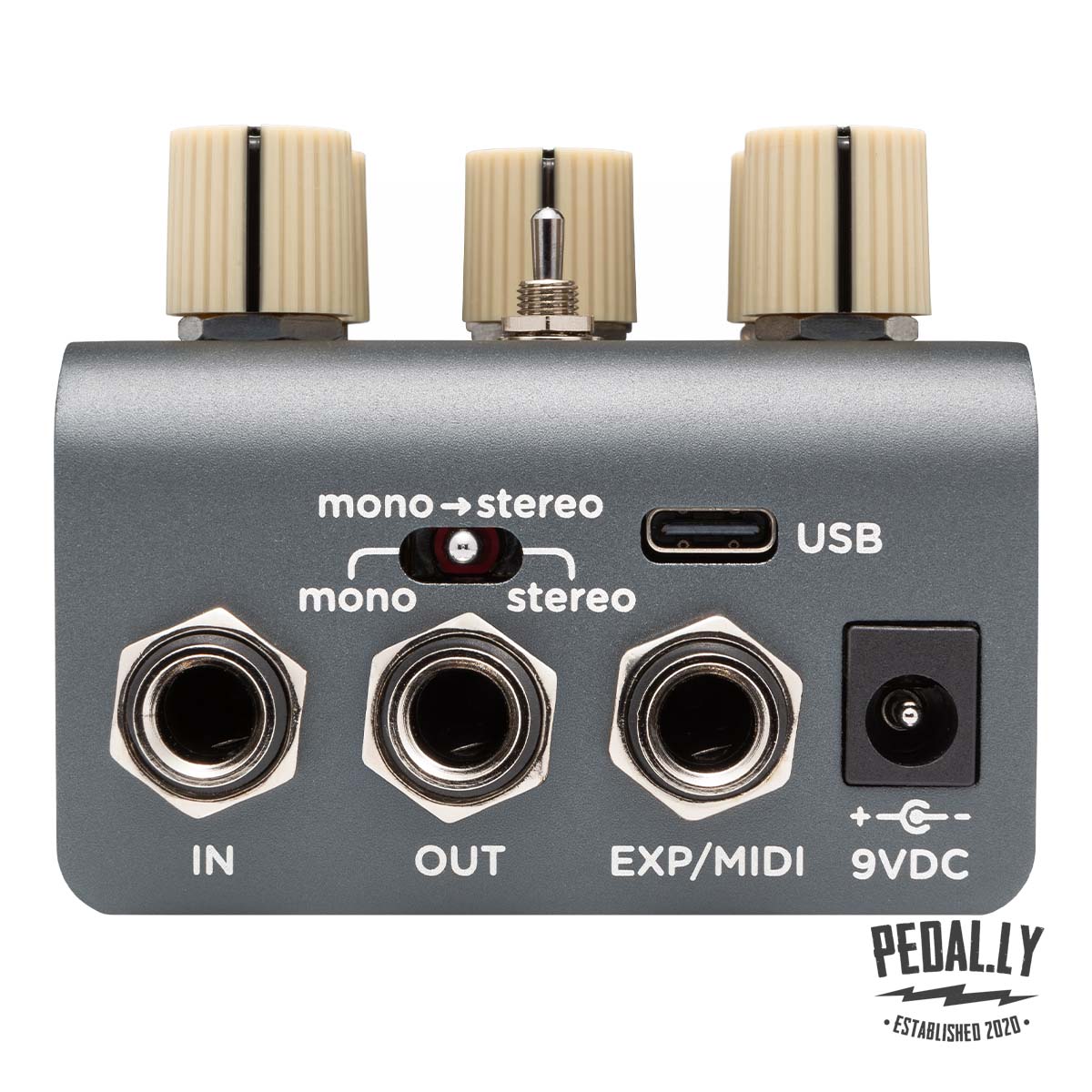Strymon Single Head dTape Echo EC1 Pedal Z120-EC1 top jacks
