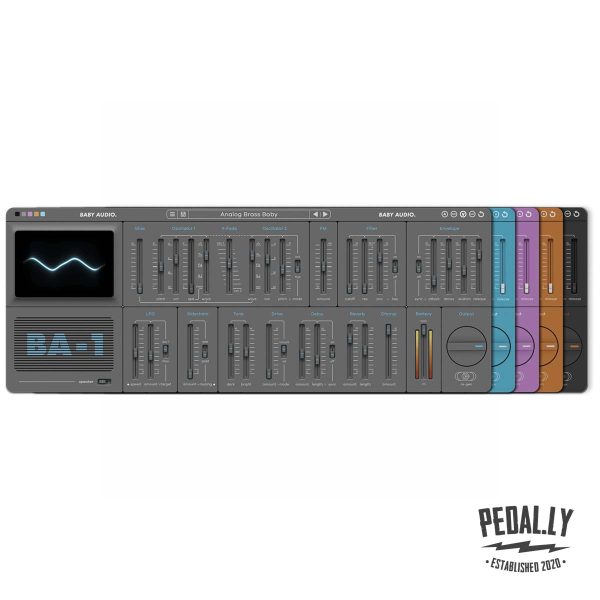 Baby Audio BA-1 Analog-Modeled Synth Plugin from Pedally