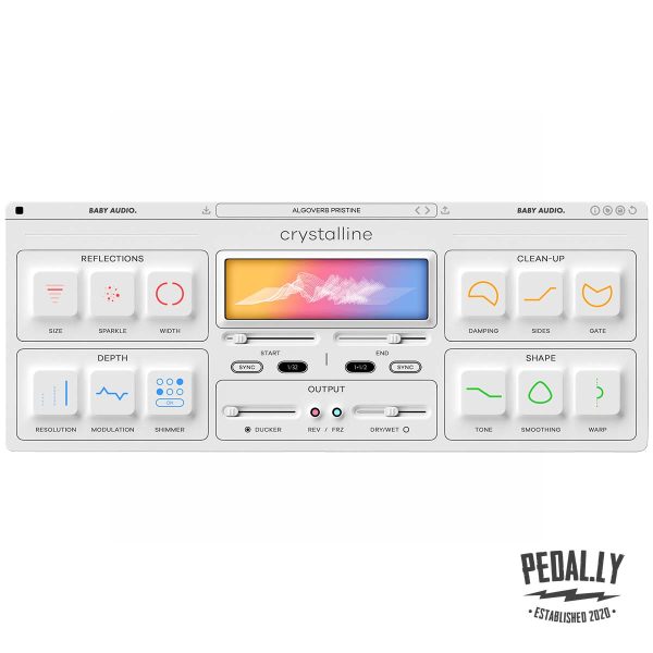Baby Audio Crystalline Next-Gen Reverb Plugin from Pedally