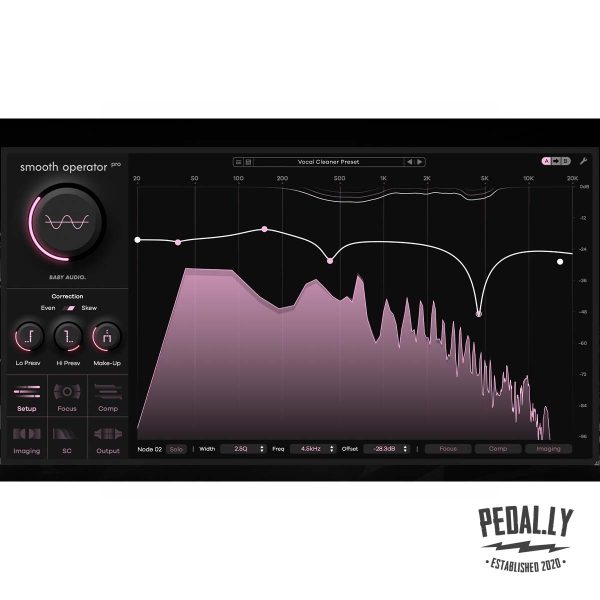 Baby Audio Smooth Operator Pro Spectral Signal Balancer Plugin from Pedally