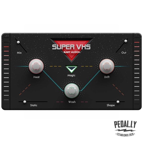 Baby Audio Super VHS 80s Nostalgia Channel Strip Plugin from Pedally