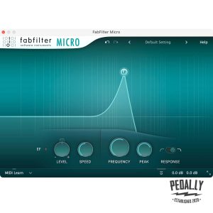 FabFilter Micro Filter Plugin from Pedally