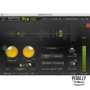 FabFilter Pro-DS De-Esser Plugin from Pedally