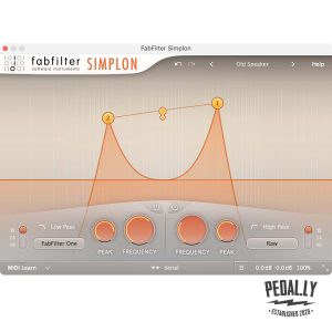 FabFilter Simplon Filter Plugin from Pedally