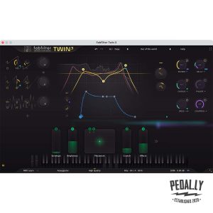 FabFilter Twin 3 Subtractive Synthesizer Plugin from Pedally