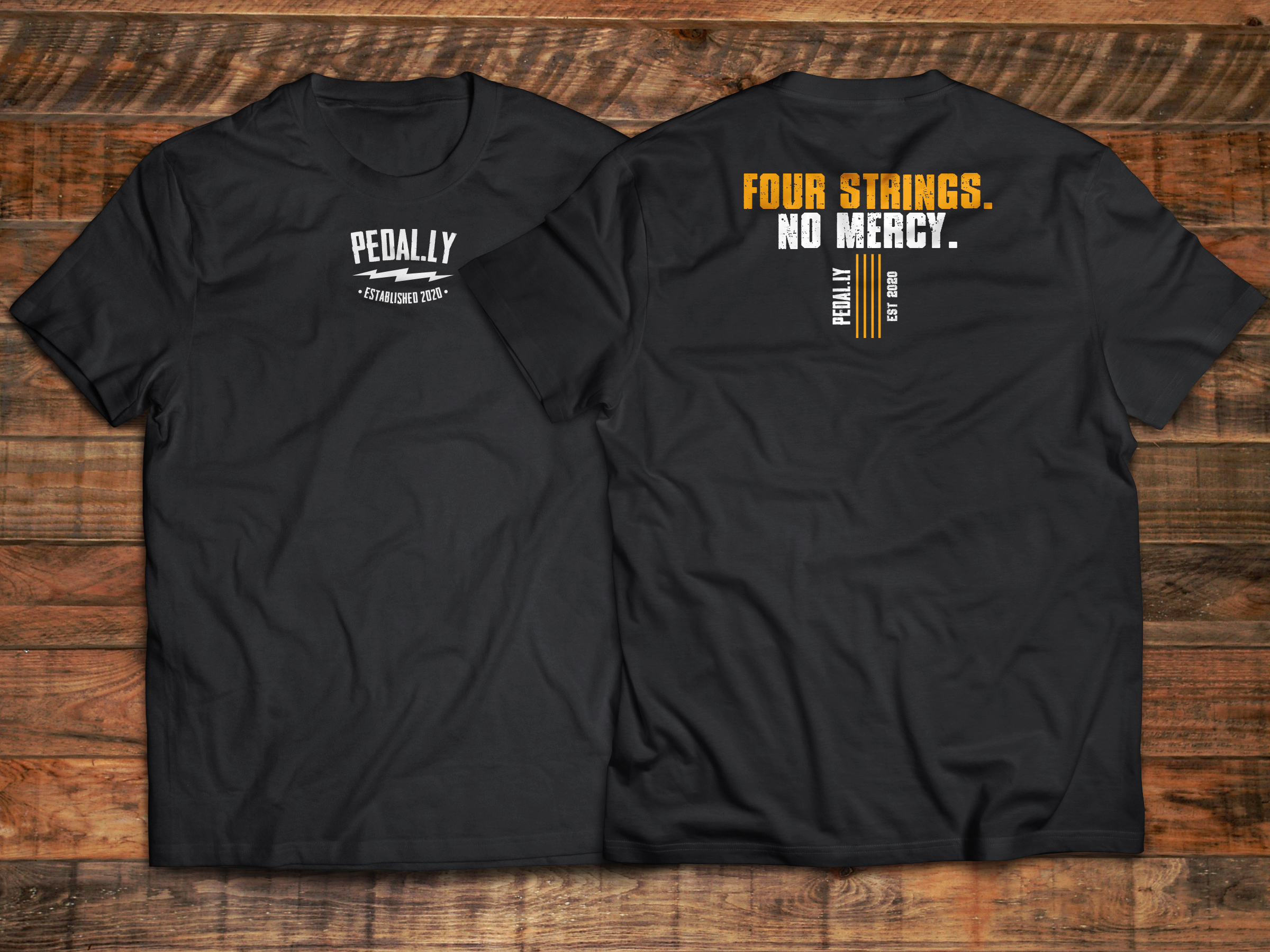 Four Strings No Mercy - Charity Tee