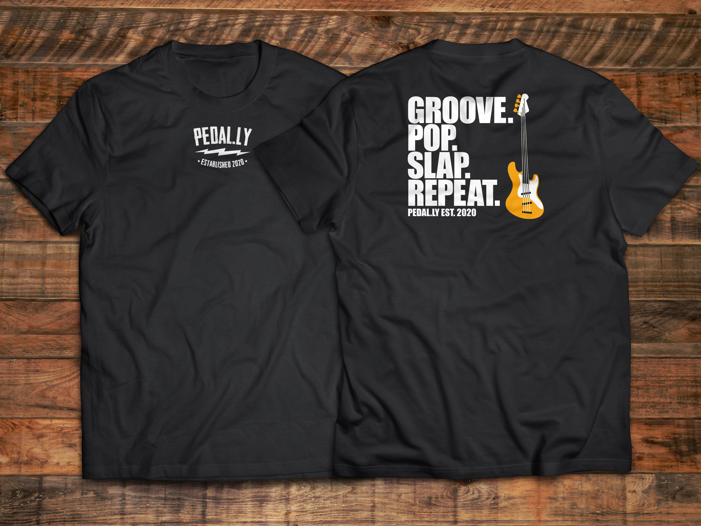 Groove.Pop.Slap.Repeat. - Charity Tee