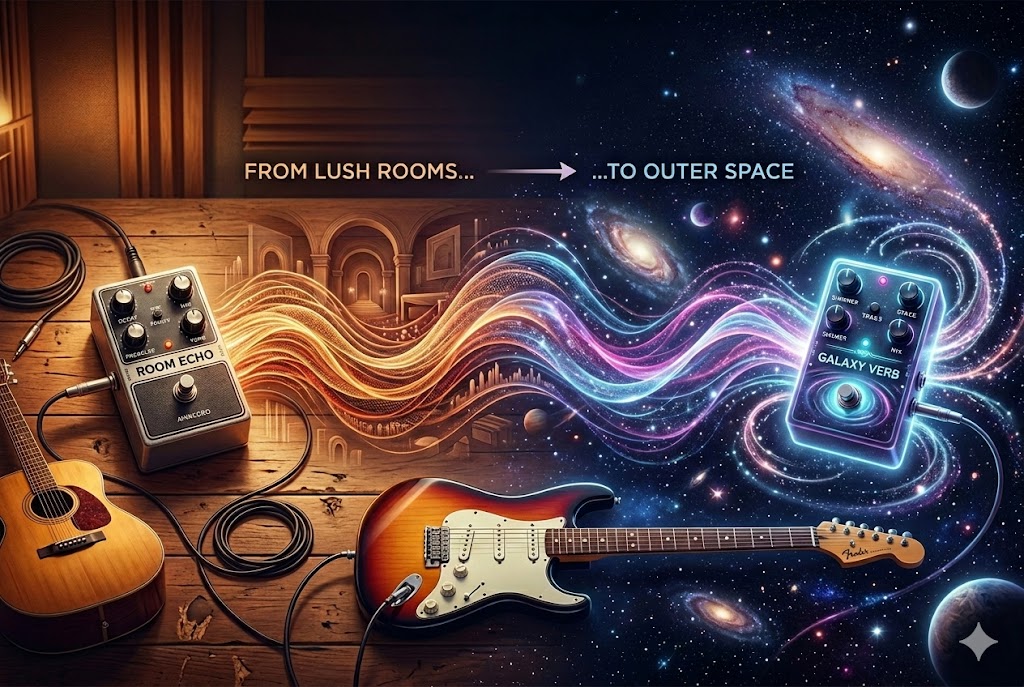 Lush room reverb to outspace. How to find the best reverb pedal in 2026.