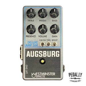 Westminster Effects Augsburg Deluxe Amp Sim Pedal from Pedally