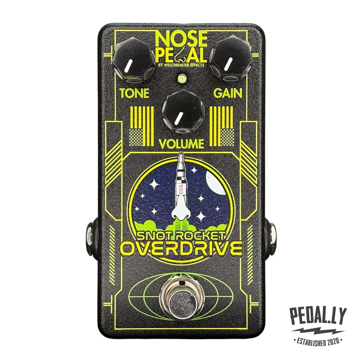 Westminster Effects Nose Pedal Snot Rocket Overdrive Pedal from Pedally