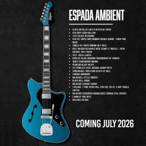 PRE-ORDER Balaguer Espada Ambient Semi-Hollow Guitar 2026