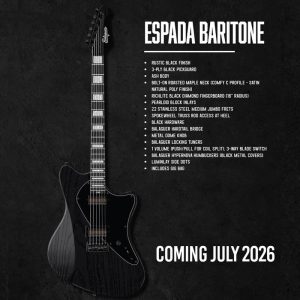 PRE-ORDER Balaguer Espada Baritone Guitar 2026