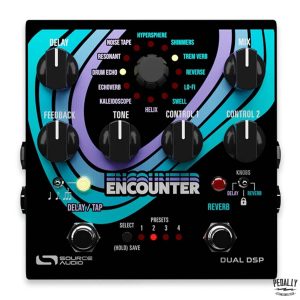 Source Audio Encounter Ambient Delay+Reverb Pedal from Pedally SA264